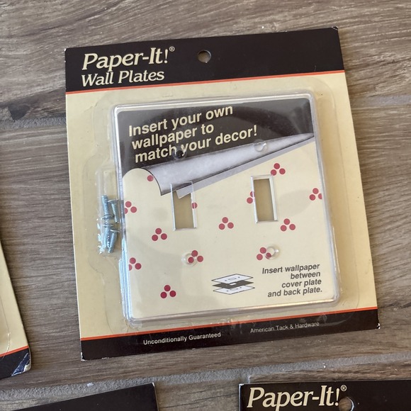 5 Lot Vintage 1990 American Tack & Hardware Co. Custom‎ Photo Light Switch Plate - Picture 3 of 8